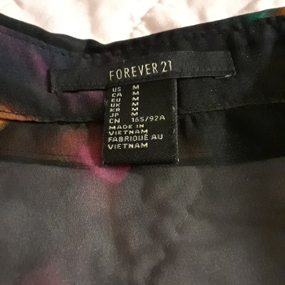 Shear multi-colored blouse - Picture 4 of 5